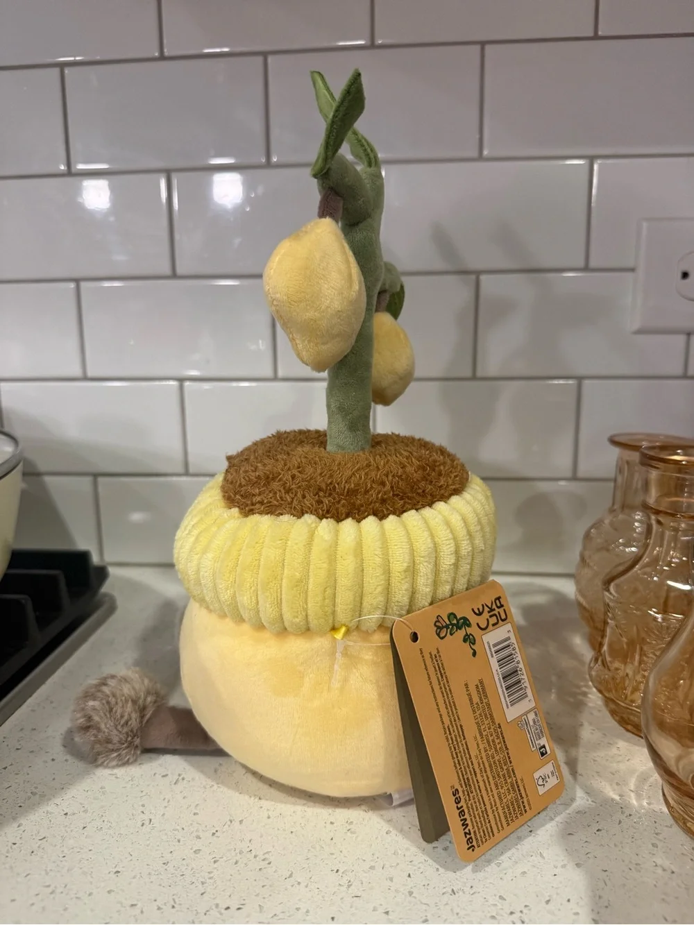 Plush Yellow Lemon Greenhouse by Russ